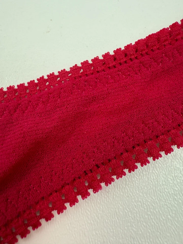 Tanga On Gossamer Encaje Cadera Tanga Rojo Talla L/XL NUEVO CON ETIQUETAS Foto 4 de 4