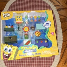 Teeny Tinies SpongeBob SquarePants Krusty Krab Playset w/ Patrick, 20pc