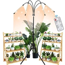 LED Plant Grow Light with Stand, LED Grow Light Full Spectrum for Indoor Plan...