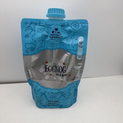 Lt. Blender's Egg Nog in a Bag   Rum Cocktail Mix - 14.6 Oz Frozen Slushie