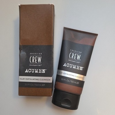 American Crew Acumen Men's Clay Exfoliating Cleanser 5.1 oz