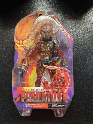 Vintage NECA Lava Planet Predator 7”Action Figure Brand New Sealed