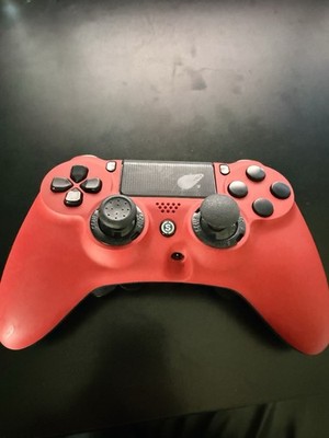 SCUF Impact PS4 Controller Red Design with Paddles **As Is** (for Parts/Repair)