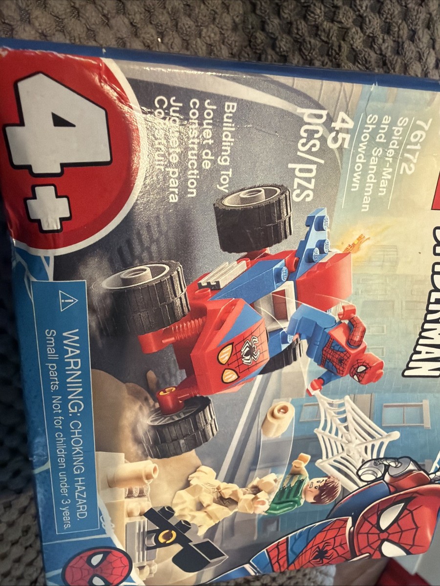 New LEGO 76172 Super Heroes Spider-Man and Sandman Showdown | eBay
