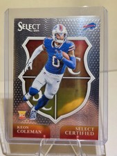 2024 Panini Select - Select Certified Rookies Keon Coleman #13 (RC)