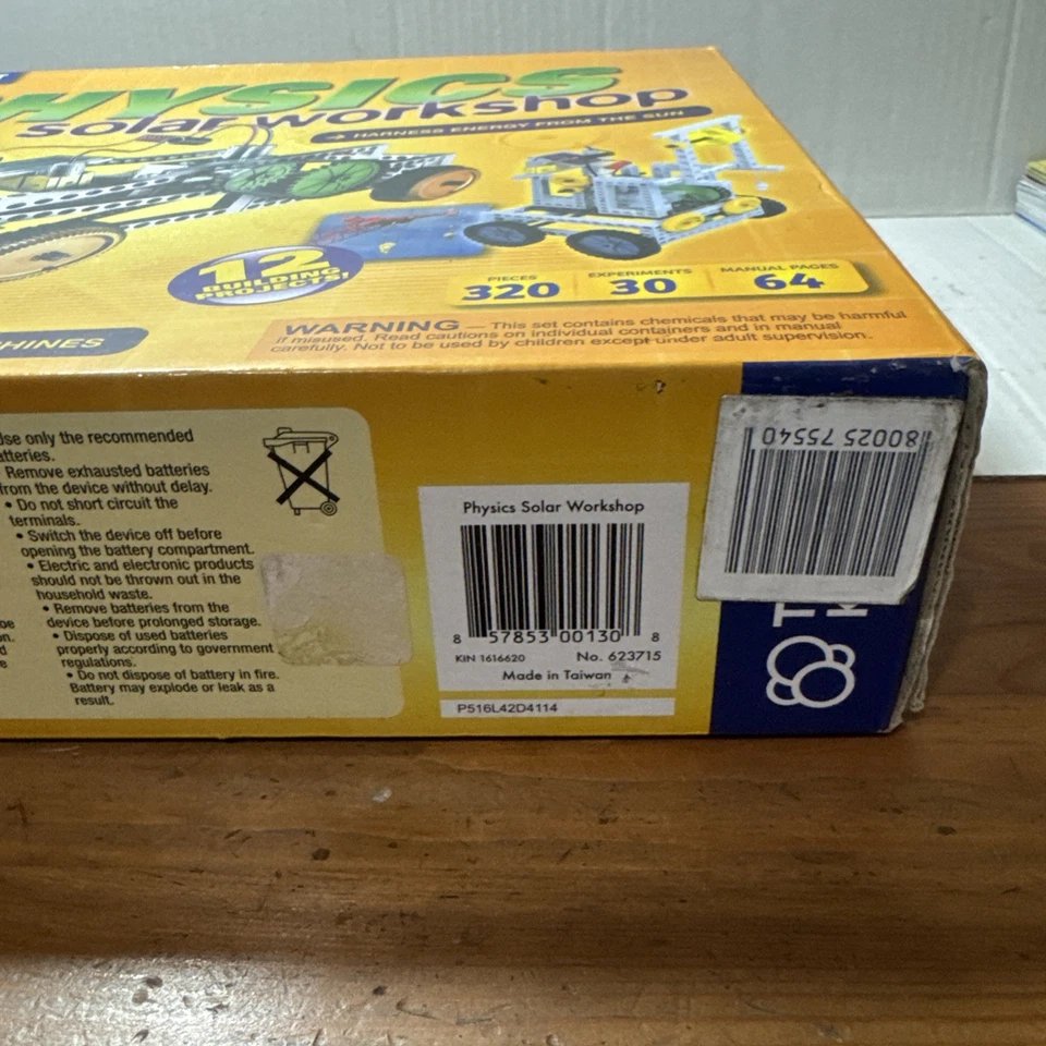 Thames & Kosmos Double Pack! Physics Solar Workshop + Remote Control Machines - Image 3 of 4