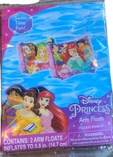 Disney Princess Swim Arm Floats Inflatable Swimming Pool High school Ariel Girls