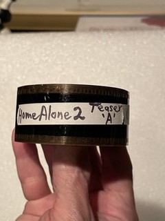 35mm Film Trailer HOME ALONE 2 ! Flat! Used! Like New! Teaser 'A' !