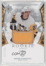 2021 Upper Deck Ultimate Collection Rookies Jersey /699 Kasper Bjorkqvist 1sg4