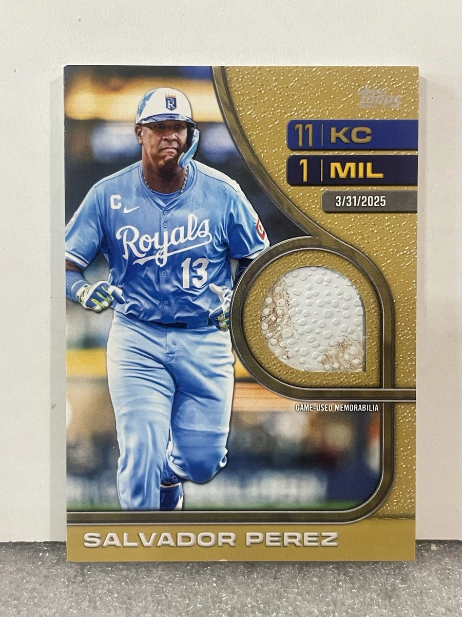 Salvador Perez Baseball Serial Numbered Sports Trading Cards