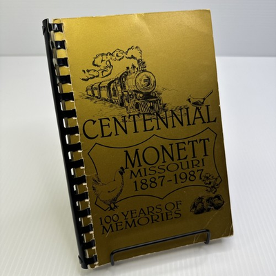 #ad #ad Monett Centennial Cookbook 1987 Spiral Bound Monett Missouri Recipes Vintage $19.50