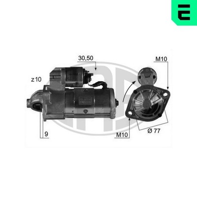 Anlasser Starter ERA 220086A für SD A1 STAREX TB MITSUBISHI HYUNDAI PORTER KIA 1
