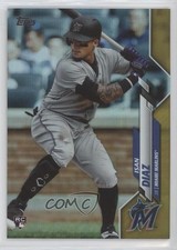 2020 Topps Jumbo Pack Exclusive Gold Foil Isan Diaz #278 0st9