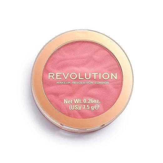 Makeup Revolution Blusher Reloaded – Pink Lady | Bold Bubblegum Pink Matte Blush - Image 3 of 4