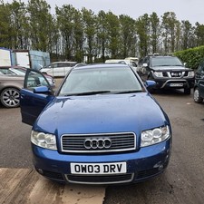 Audi A4 Estate 2001-2004 Bumper (front) Blue 