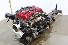 JDM NISSAN S13 SR20DET 2.0L 4CYLINDER RED TOP ENGINE & 5SPEED TRANS & WIRING/ECU