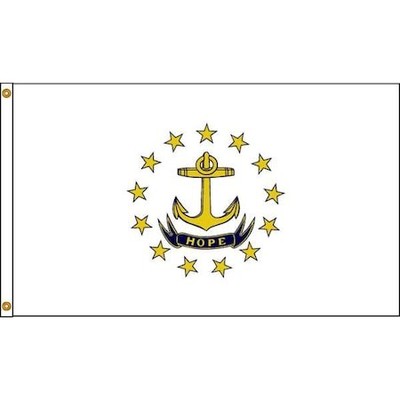 Annin Flagmakers 144770 Rhode Island Flag,4X6 Ft,Nylon
