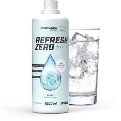 Energybody Systems Refresh Zero Clarity Getränke Sirup, zuckerfrei, 1 Liter