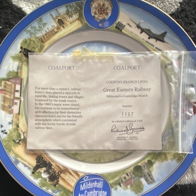 Coalport Country Branch Lines Great Eastern Railway Plate No. 1187 Ltd