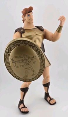 Disney Heros Hercules Deluxe 12  Talking Action Figure Tested Working