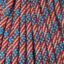 550 Paracord Flag USA 100 FT. USA made & seller-same day shipping
