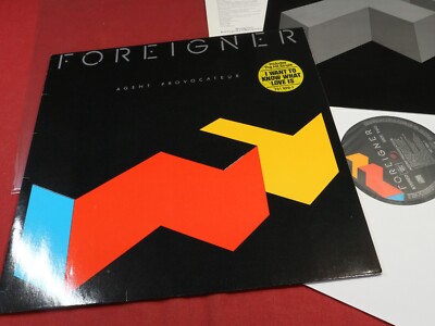 Foreigner  AGENT PROVOCATEUR  LP Atlantic 781999-1 Germany 1984 sehr gut