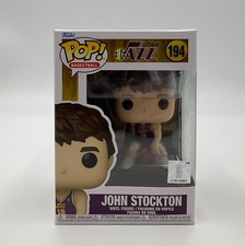 Funko Pop! Figura Vinilo Clásica John Stockton #194 Utah Jazz NBA con PROTECTOR
