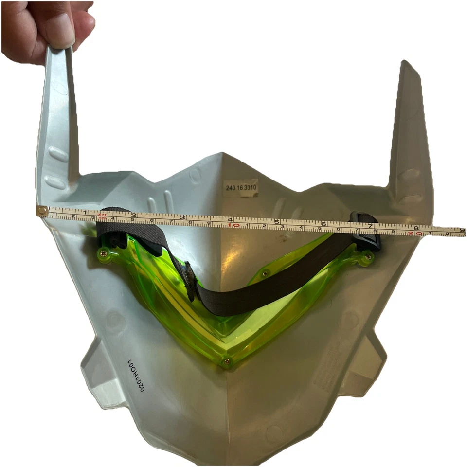 Disfraz Máscara Genji Blizzard Overwatch Juegos con disfraces 2018 Disfraz de Ninja Halloween Foto 4 de 4