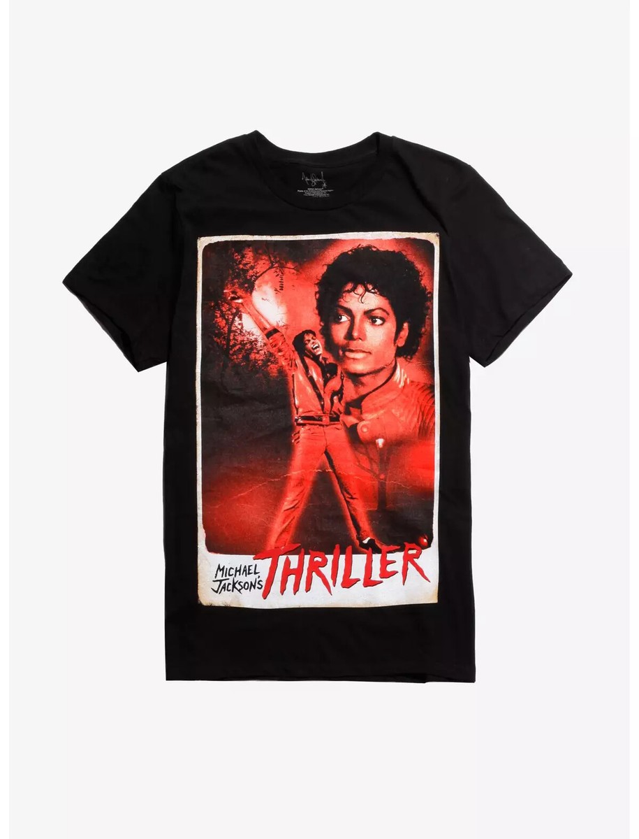 Michael Jackson Thriller Poster T-Shirt | eBay