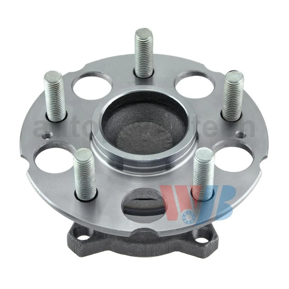 2x Rolamento de roda traseira WJB e conjunto de cubo para Honda Accord Crosstour 2010 2011 - Imagem 2 de 3