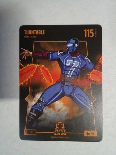 2024 Bo Jackson Battle Arena Turntable Fire Trey Turner Base card #67