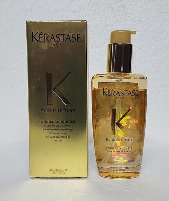 Kerastase Elixir Ultime L'Huile Original Hair Oil - 3.4 fl. oz. NEW