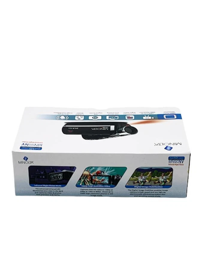 Minolta MN90NV 1080p HD Touchscreen Camcorder Black - Image 2 of 2