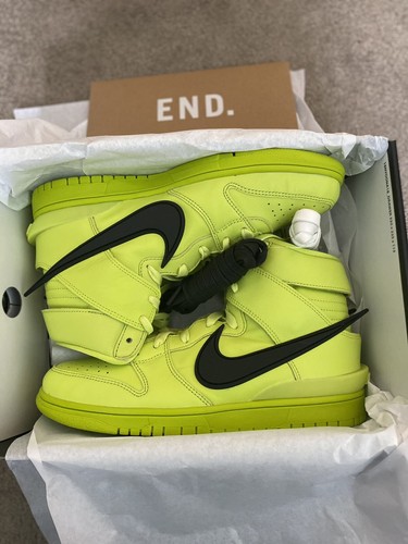 Nike x Ambush Dunk Hi ð¥UK7 Atomic Green Flash lime Brand new. Free Fast Del | eBay