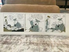 MORT WALKER SIGNED ORIGINAL ART DAILY FROM 1964     BEETLE+SARGE   BEETLE BAILEY