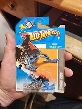 2012 Hot Wheels #234 Snow Ride Blue & Black #9/22 CODE Cars '12 New on Card