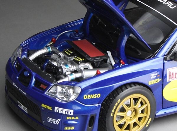 Sunstar 5581 1/18 Subaru Impreza WRC07 6 C.Atkinson/S.Prevot 3th