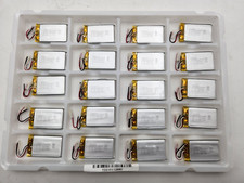 20 Pack Renata ICP622540PMT Battery Packs 3.7 V 550 mAh 42.5 x 25.7 x 6.50mm