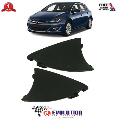 Fog Light RH LH Grill Cap Cover Fits Vauxhall Astra J 12 to 15  1401028 1401029