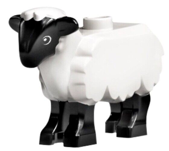 NEW LEGO SHEEP Baby Lamb minifigure minifig animal 10775 farm mickey mouse