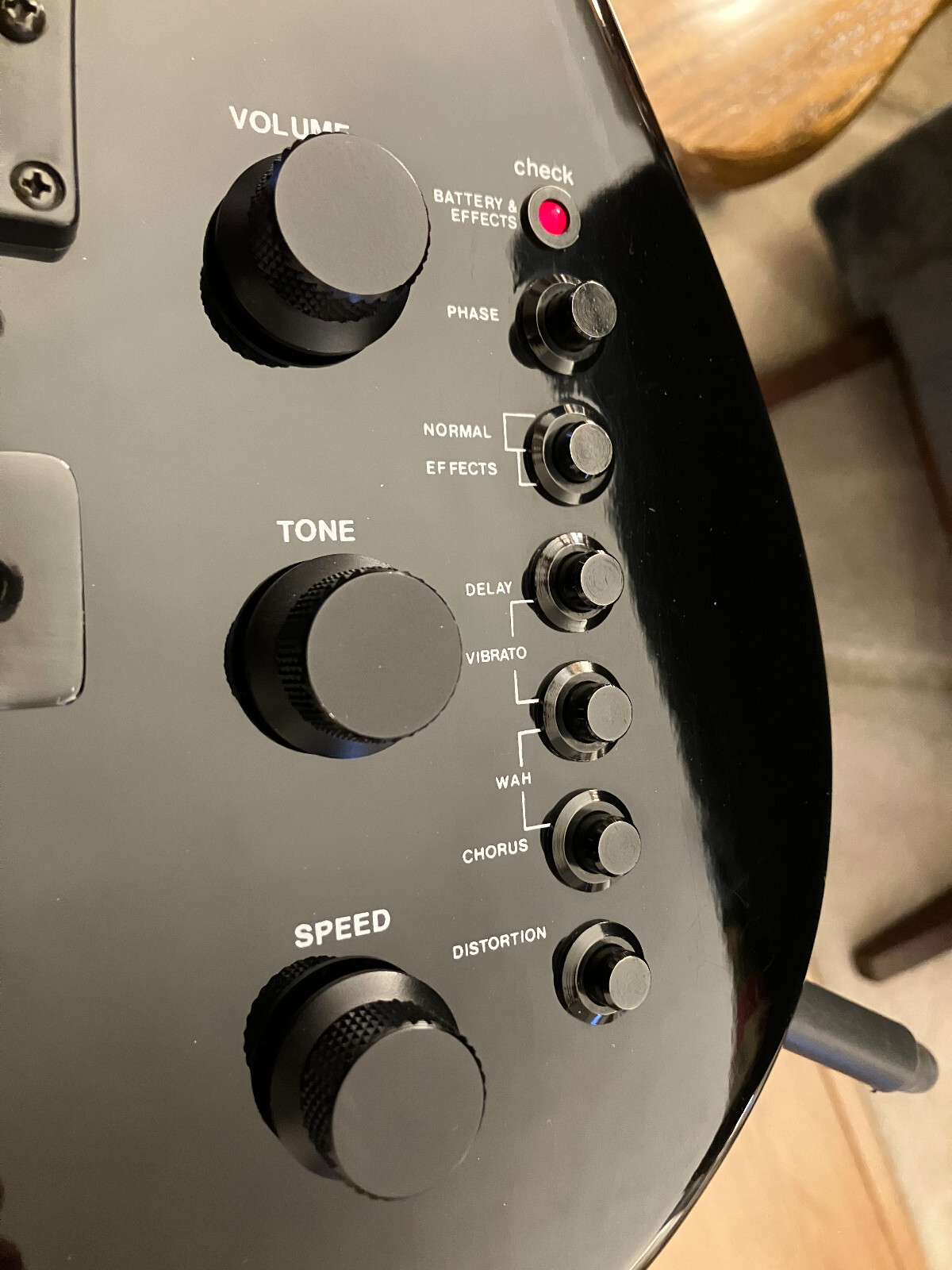 1980s Vintage Cort Effector Strat Style Electric Guitar Super Clean *no