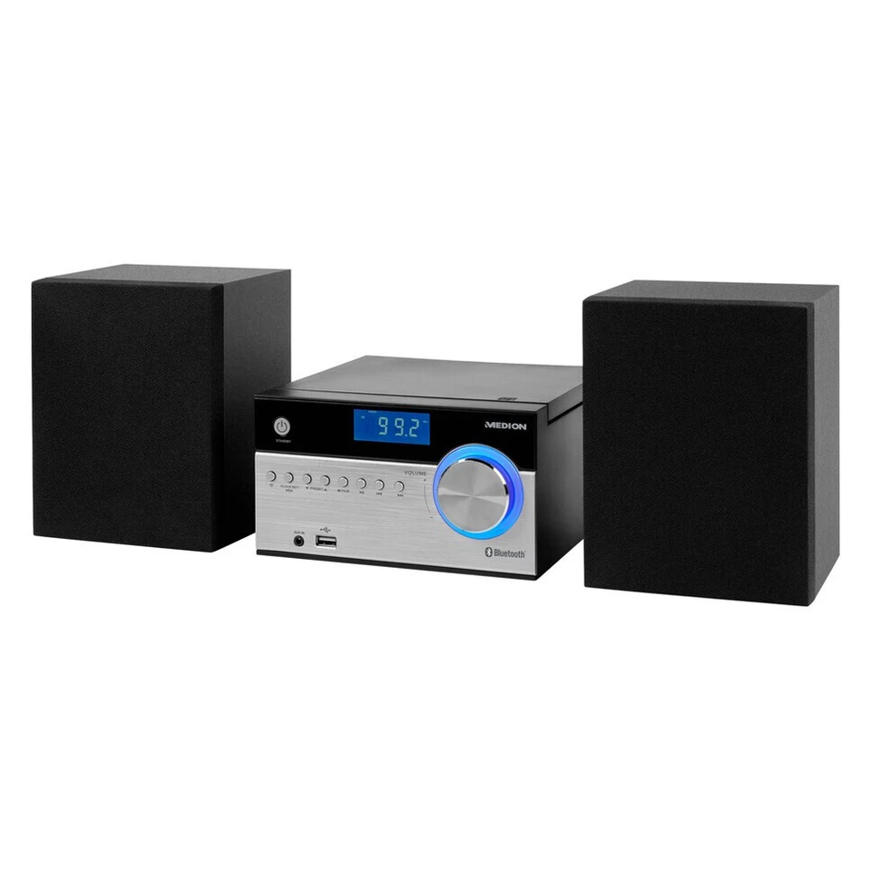 Medion MD43919 P64138 Micro Audio System mit Fernbedienung CD MP3 USB Bluetooth - Bild 3 von 4