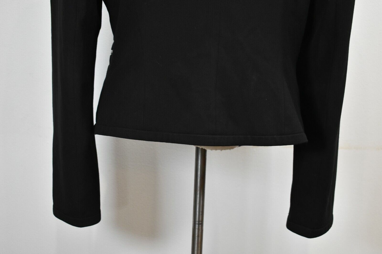 John Meyer Collection Womens Solid Black Zipper P… - image 7