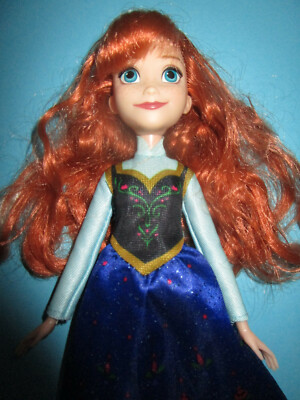 B79) SÜSSE ALTE DISNEY PRINCESS ANNA FROZEN EISKÖNIGIN HASBRO OHNE FUNKTION