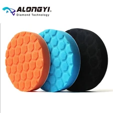 6"/ 7"3pcs Car Foam Sponge Polishing Pads150/180mm Buffing Waxing Cleaning Disc