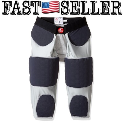 Cramer Hurricane 7 Pad Football Girdle with Thigh, Hip and Tailbone Pads - Small