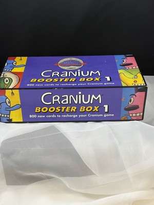 Cranium Booster Box 1 Expansion Pack 800 Sealed Cards Packs ~ Boost Your Game