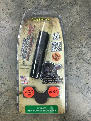 Carlson's Long Beard Ported Turkey Choke Tube for Remington 20 Ga .568 70125