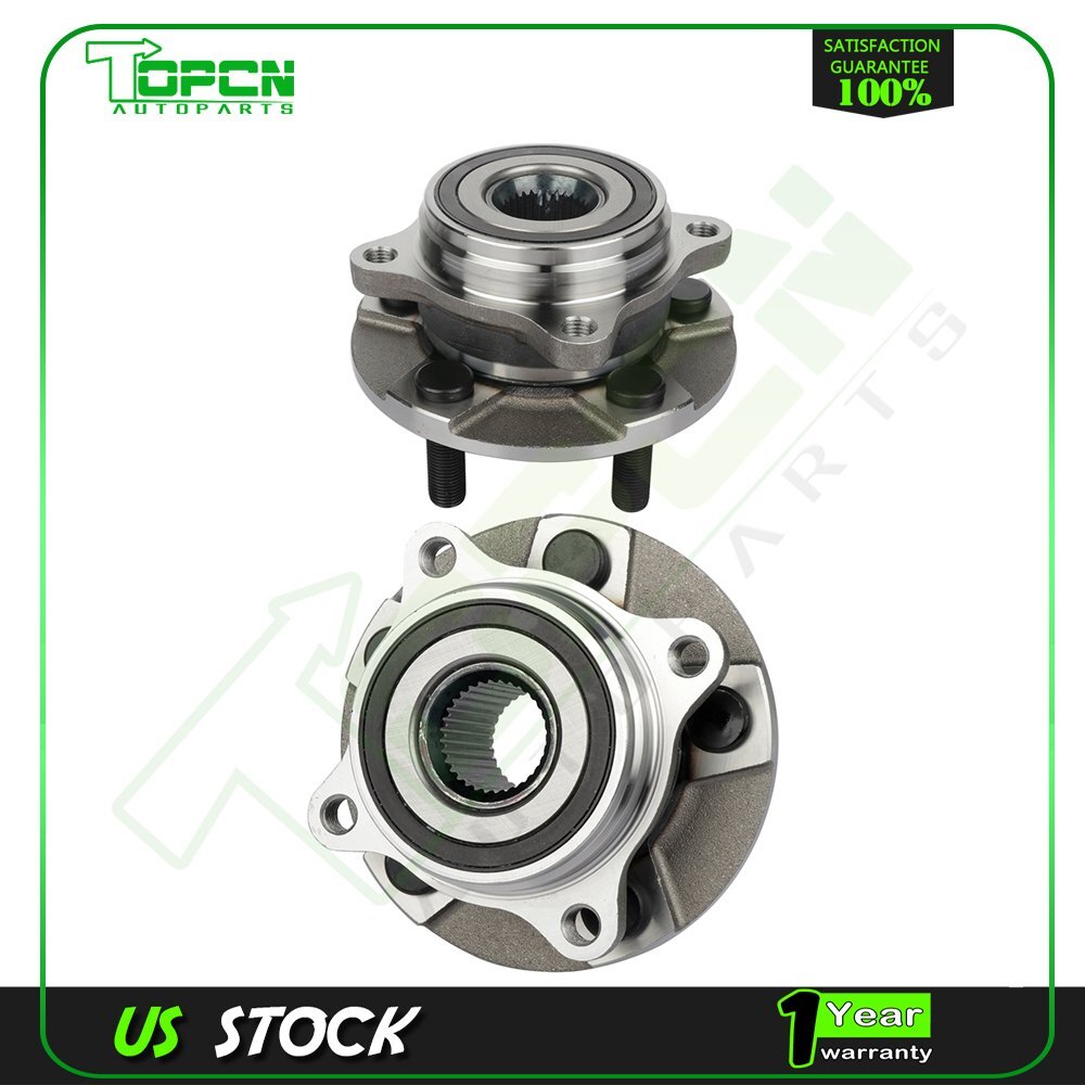 2 Rear Wheel Hub Bearing Assembly Fits Ford Gt 2017-2018 Ford Mustang 2015-2019