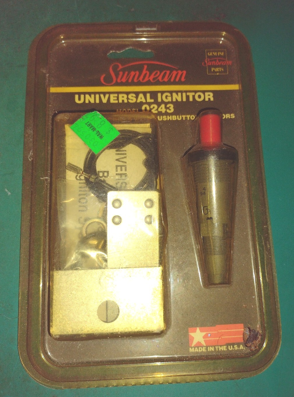 NEW Sunbeam Universal Grill / Potato Cannon Push Button Ignitor 0243 eBay